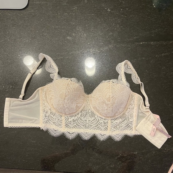 Victoria's Secret Other - Victoria’s Secret dream angel lace bra bustier 36D